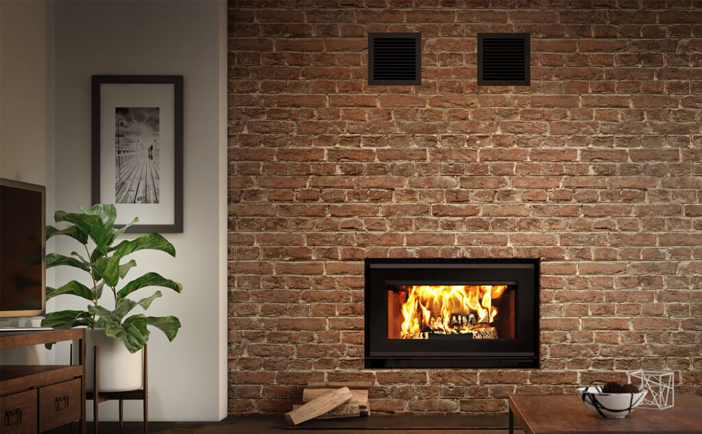 Valcourt FP12R Mundo II Wood Fireplace
